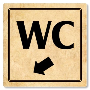 WC vlevo dolů, 148x148mm, pergamen, Utah